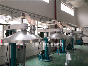 廣東化工廠分散機(jī)攪拌粉塵處理工程案例